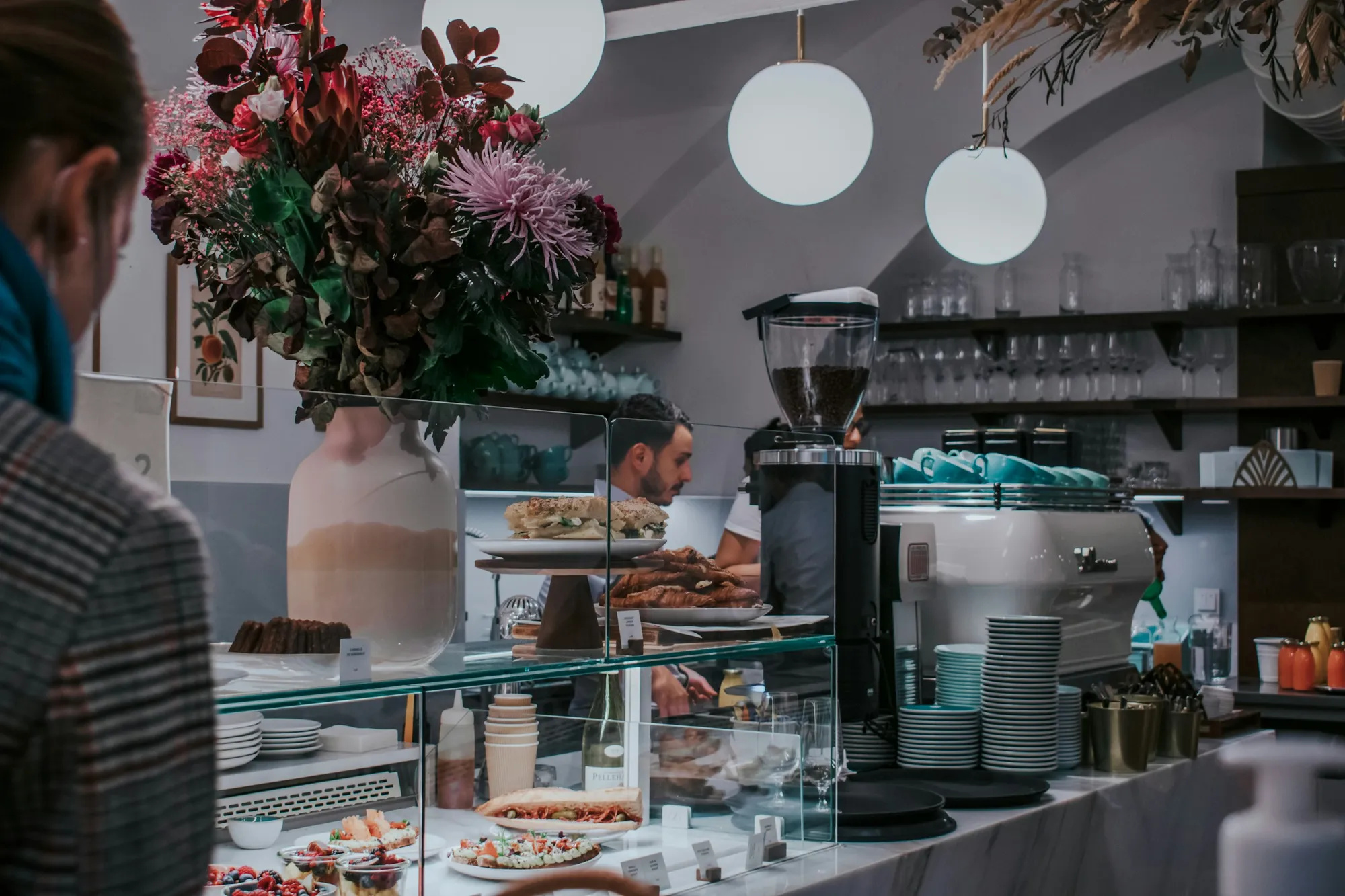 Comptoir d’un café viennois