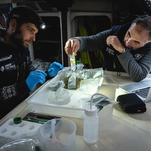 We wanted to keep a record of this life under the ice.