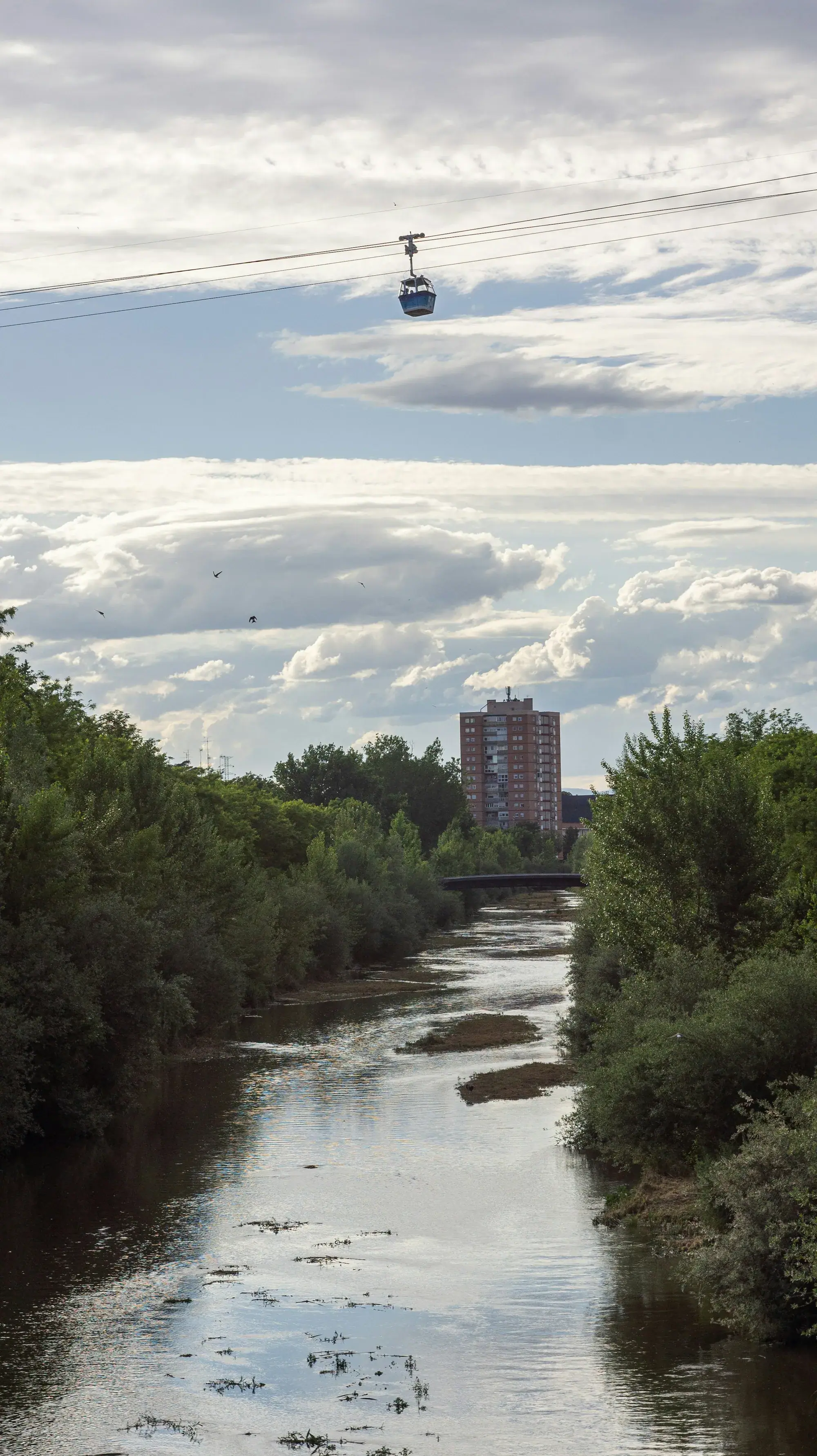 Madrid: a park on the ring road
