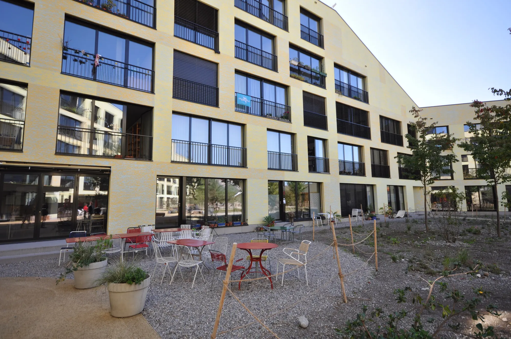 Des logements sur un dépôt de tramways